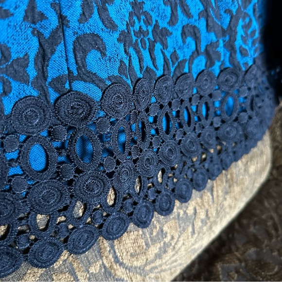 [#86] Blue & Black Dress (Approx. Size XXL) - Picture 3 of 3